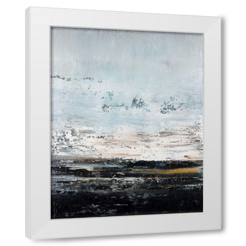 Dark Earth No. 3 White Modern Wood Framed Art Print by Smach, Radek