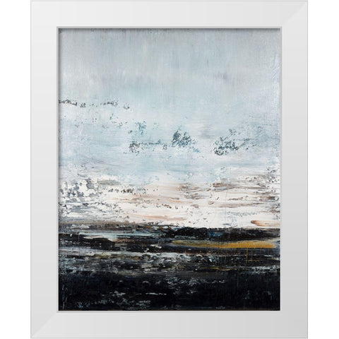 Dark Earth No. 3 White Modern Wood Framed Art Print by Smach, Radek
