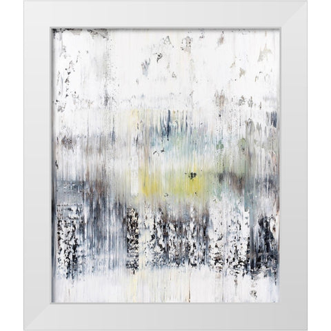 Winter Shadow White Modern Wood Framed Art Print by Smach, Radek