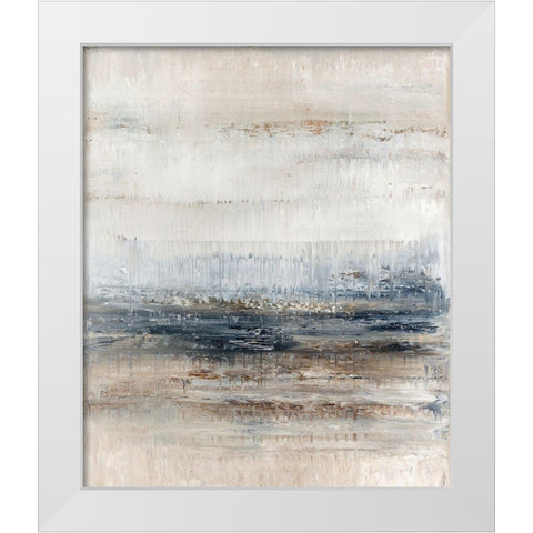 Winter Field No. 1 White Modern Wood Framed Art Print by Smach, Radek