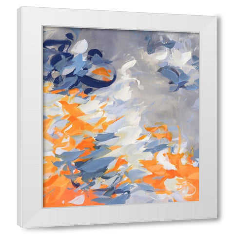 Expanding Quests White Modern Wood Framed Art Print by Schmitz, Cameron