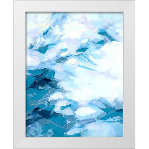Extensions of Love White Modern Wood Framed Art Print by Schmitz, Cameron
