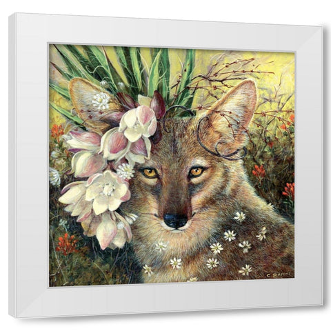 Death Valley Beauty White Modern Wood Framed Art Print by Schmitz, Carolyn