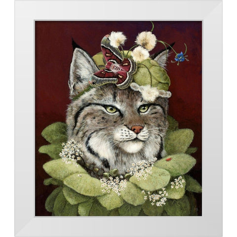 Forest Ruff White Modern Wood Framed Art Print by Schmitz, Carolyn