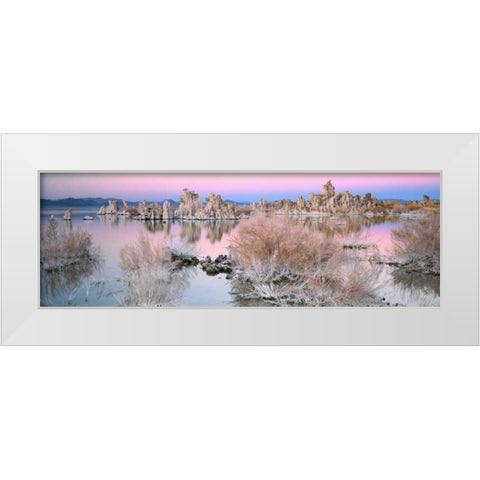 Mono Lake Sunset White Modern Wood Framed Art Print by Thomas, Alain