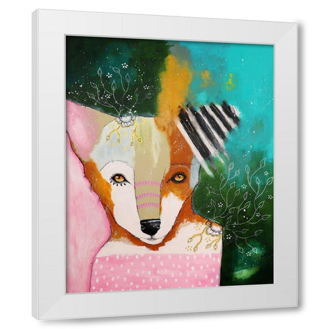 Live to Your Fullest Potential White Modern Wood Framed Art Print by The Secret Hermit