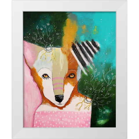 Live to Your Fullest Potential White Modern Wood Framed Art Print by The Secret Hermit