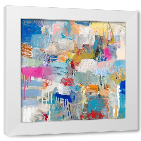 Laguna Beach White Modern Wood Framed Art Print by Tover, Jeffrey