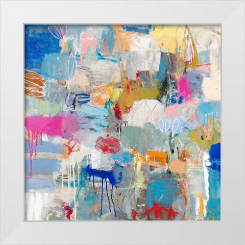 Laguna Beach White Modern Wood Framed Art Print by Tover, Jeffrey