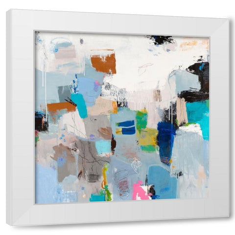 Tampa Bay White Modern Wood Framed Art Print by Tover, Jeffrey