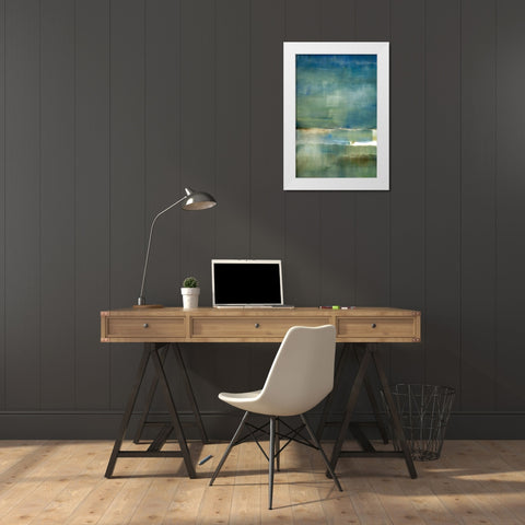 Spatial Composition 10.10.2019 White Modern Wood Framed Art Print by Villafane, Stephane