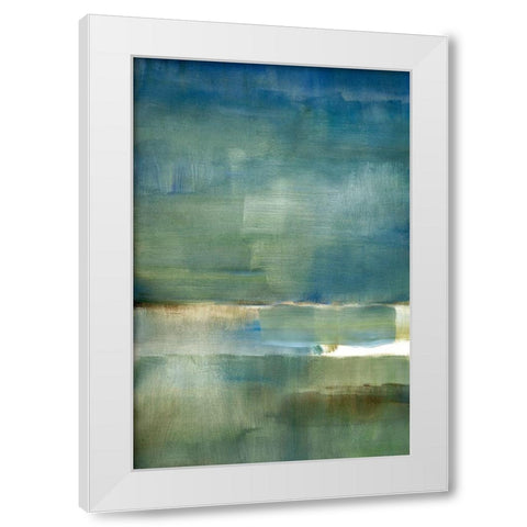 Spatial Composition 10.10.2019 White Modern Wood Framed Art Print by Villafane, Stephane