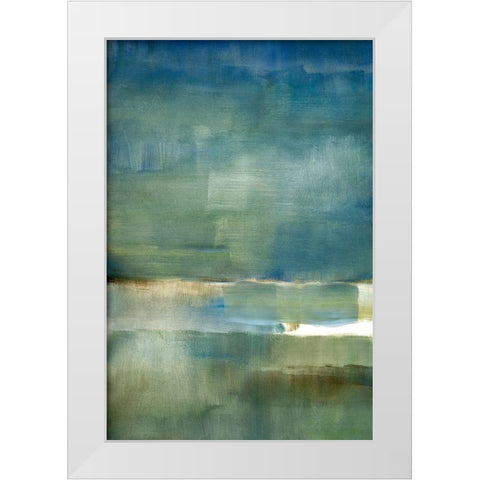 Spatial Composition 10.10.2019 White Modern Wood Framed Art Print by Villafane, Stephane