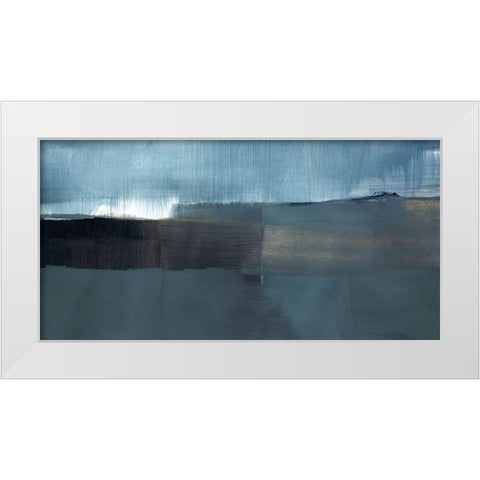 Spatial Composition 13.10.2019 White Modern Wood Framed Art Print by Villafane, Stephane