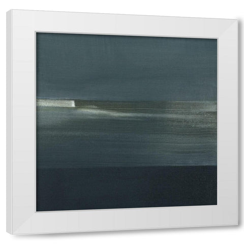 Spatial Composition 10.02.2018 White Modern Wood Framed Art Print by Villafane, Stephane