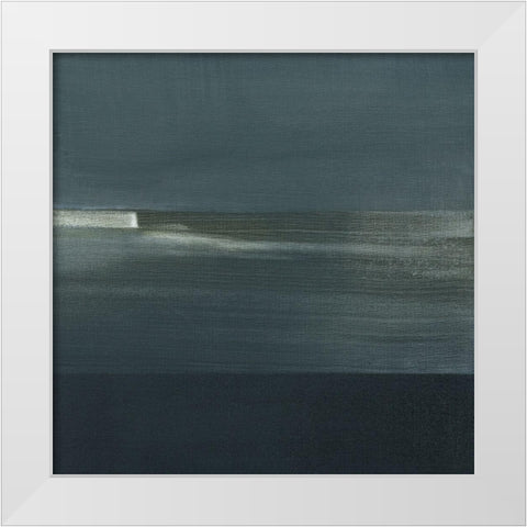Spatial Composition 10.02.2018 White Modern Wood Framed Art Print by Villafane, Stephane
