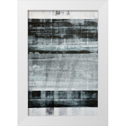Spatial Composition 20.07.2014 White Modern Wood Framed Art Print by Villafane, Stephane