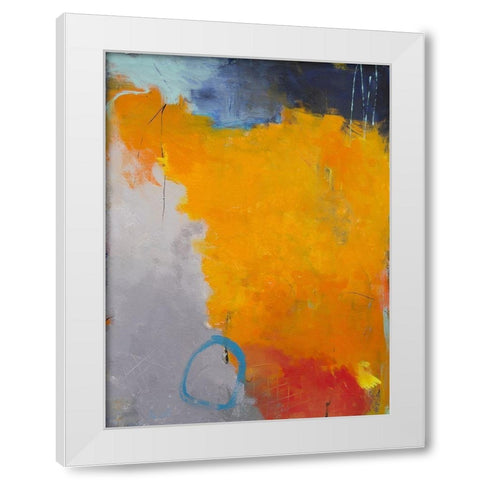 Secrets White Modern Wood Framed Art Print by Wakefield, Martha