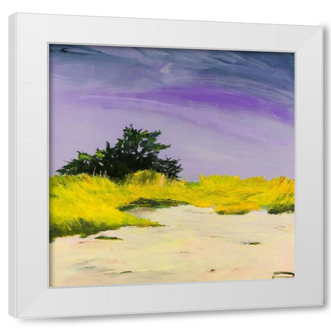 Ever Changing White Modern Wood Framed Art Print by Wakefield, Martha
