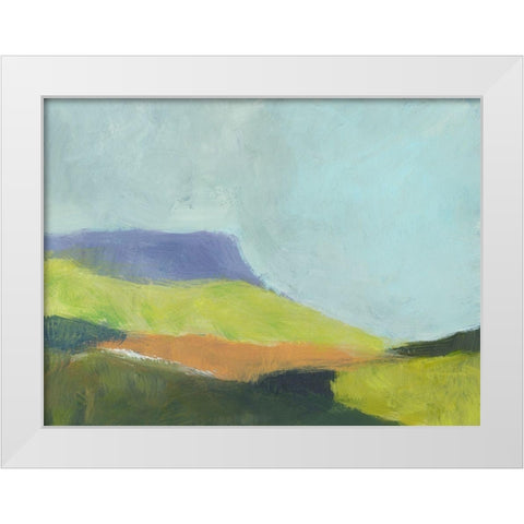 PCH 2 Central Coast White Modern Wood Framed Art Print by Weiss, Jan