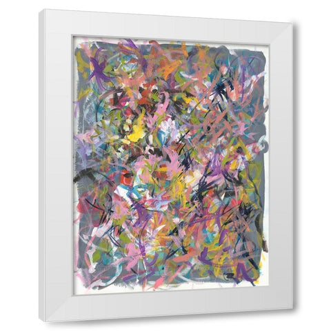 Inside Out No. 1 White Modern Wood Framed Art Print by Weiss, Jan