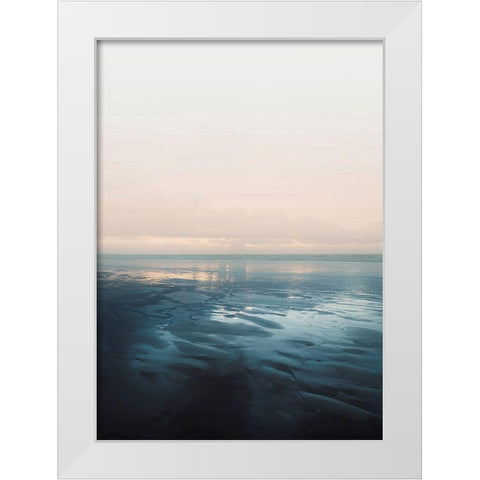 Ocean 29 White Modern Wood Framed Art Print by Winstanley, Ian
