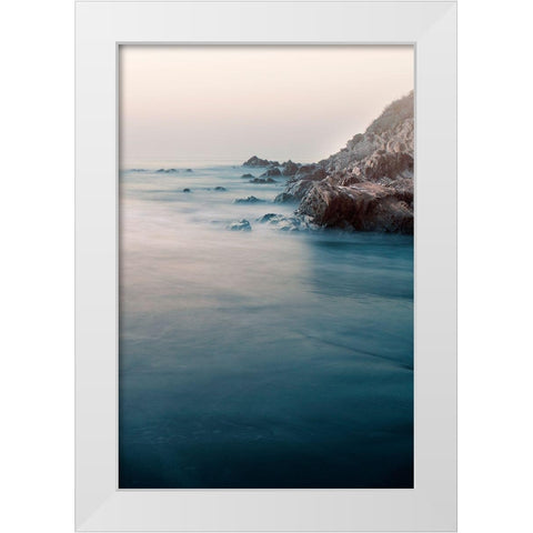 Ocean 3 White Modern Wood Framed Art Print by Winstanley, Ian