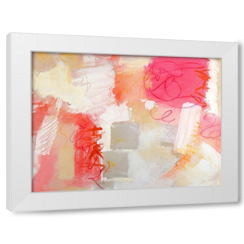 Hopeful Journeys White Modern Wood Framed Art Print by Wild, Beau