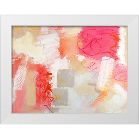 Hopeful Journeys White Modern Wood Framed Art Print by Wild, Beau