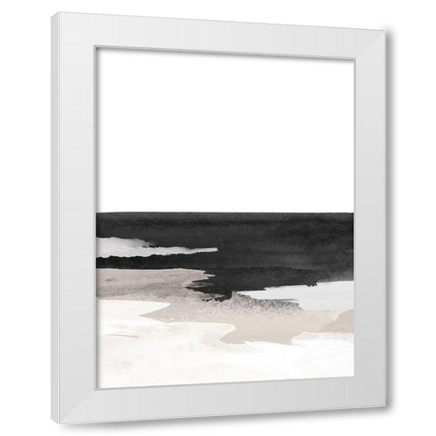 Nordic Landscape No. 1 White Modern Wood Framed Art Print by Wong, Brandon