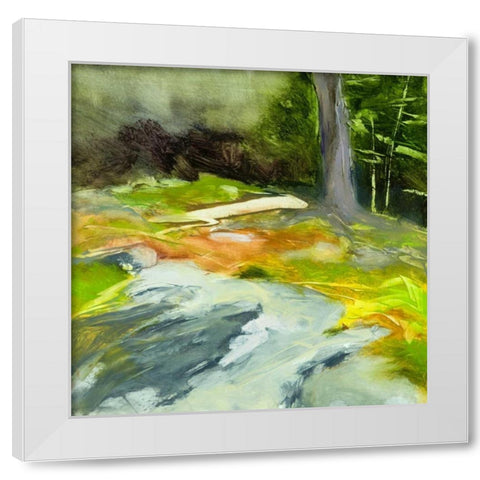 This Is the Way White Modern Wood Framed Art Print by Wakefield, Martha