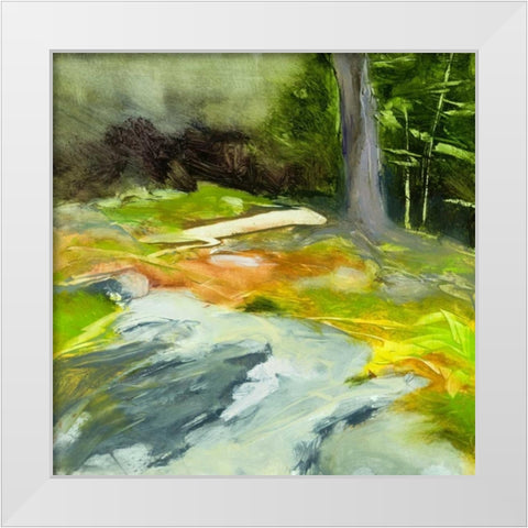 This Is the Way White Modern Wood Framed Art Print by Wakefield, Martha