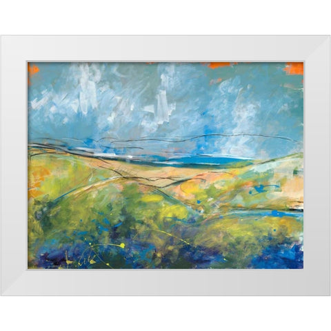 Early Springs Days White Modern Wood Framed Art Print by Weiss, Jan