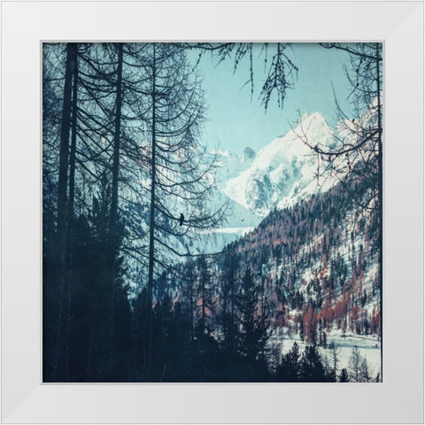 Please Come Back White Modern Wood Framed Art Print by Wuestenhagen, Dirk
