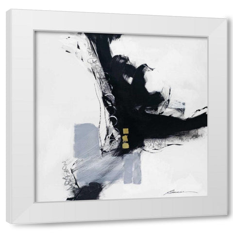 Three Hots and a Cot White Modern Wood Framed Art Print by Wild, Beau