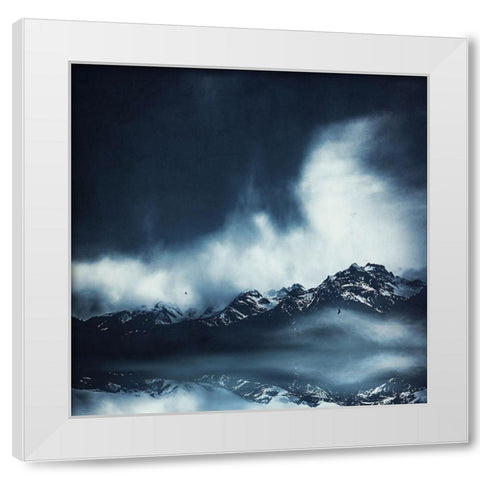Everlasting White Modern Wood Framed Art Print by Wuestenhagen, Dirk