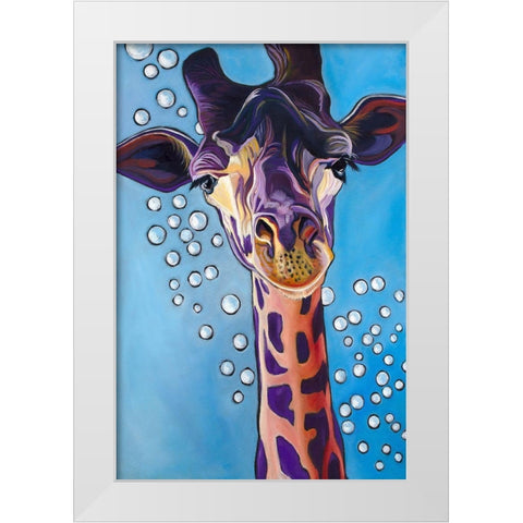 Big Heart White Modern Wood Framed Art Print by Wronski, Kathryn