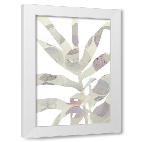 Inspired By Nature No. 1 White Modern Wood Framed Art Print by Zinna, Lisa