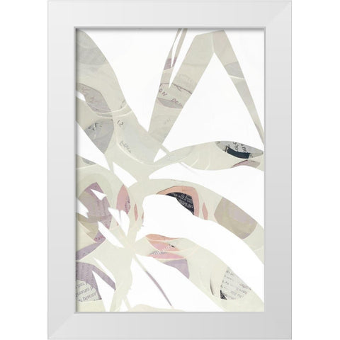 Inspired By Nature No. 2 White Modern Wood Framed Art Print by Zinna, Lisa