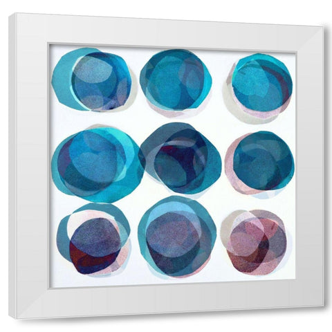 Fearless White Modern Wood Framed Art Print by Zinna, Lisa