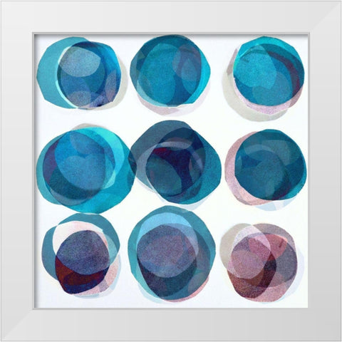 Fearless White Modern Wood Framed Art Print by Zinna, Lisa