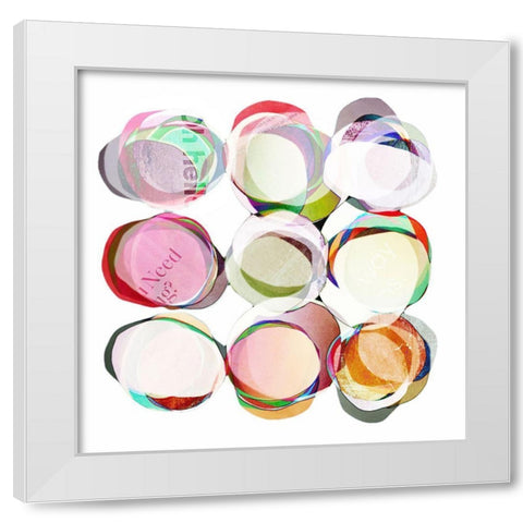 Likes Nice Things White Modern Wood Framed Art Print by Zinna, Lisa