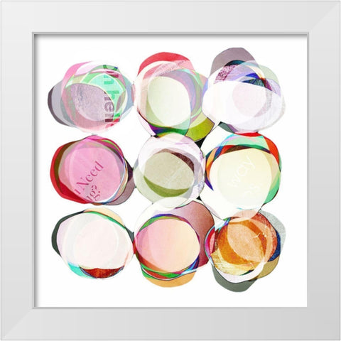 Likes Nice Things White Modern Wood Framed Art Print by Zinna, Lisa
