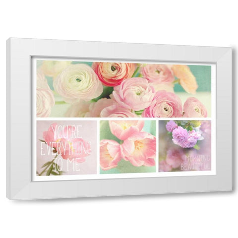 Blossoms 4 Pack White Modern Wood Framed Art Print by Gardner, Sarah