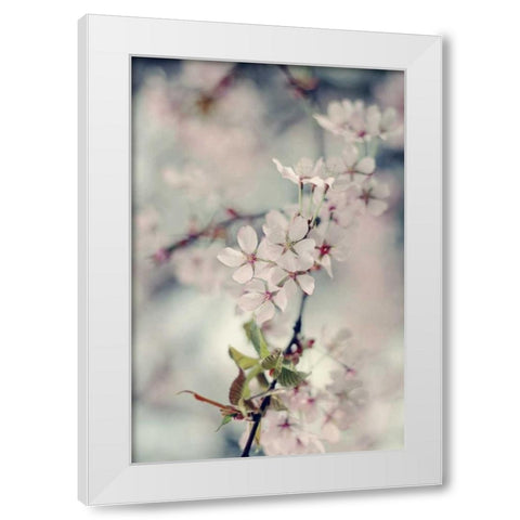 A Branch of Beauty Vertical White Modern Wood Framed Art Print by Gardner, Sarah
