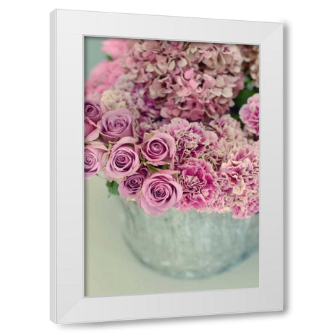 Full of Beauty White Modern Wood Framed Art Print by Gardner, Sarah