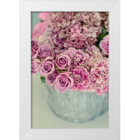 Full of Beauty White Modern Wood Framed Art Print by Gardner, Sarah