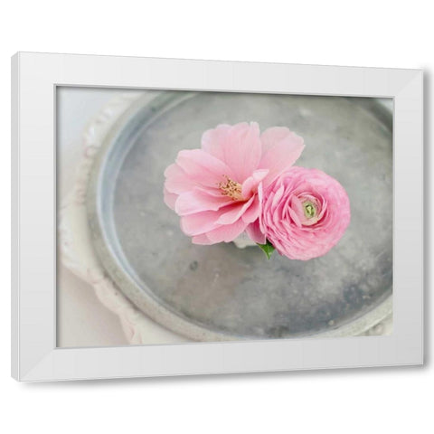 A Captivating Pair White Modern Wood Framed Art Print by Gardner, Sarah