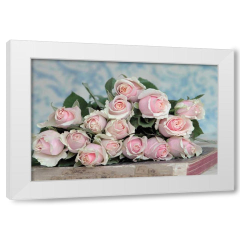 A Gift for Captivation White Modern Wood Framed Art Print by Gardner, Sarah