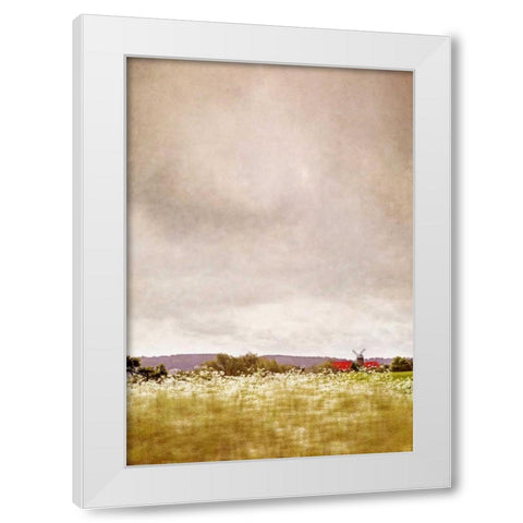 Strength of the Wind White Modern Wood Framed Art Print by Gardner, Sarah